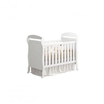 Berço Americano Provençal Danny Branco Brilho - Moveisaqui