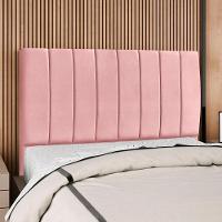 Cabeceira Queen 160 Cm Com Frame Dalia Suede Rosa Artte Rosa - 2