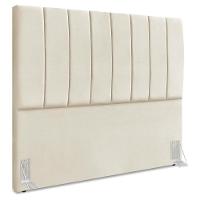 Cabeceira Queen 160 Cm Com Frame Dalia Suede Bege Artte Bege - 1