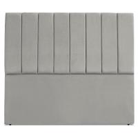 Cabeceira Casal 140 Cm Com Frame Dalia Suede Cinza Claro Artte Cinza Claro - 5