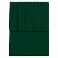 Cabeceira Solteiro 100 Cm Com Frame Dalia Suede Verde Artte Verde - 8