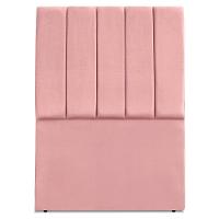 Cabeceira Solteiro 100 Cm Com Frame Dalia Suede Rosa Artte Rosa - 5
