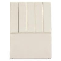 Cabeceira Solteiro 90 Cm Com Frame Dalia Suede Bege Artte Bege