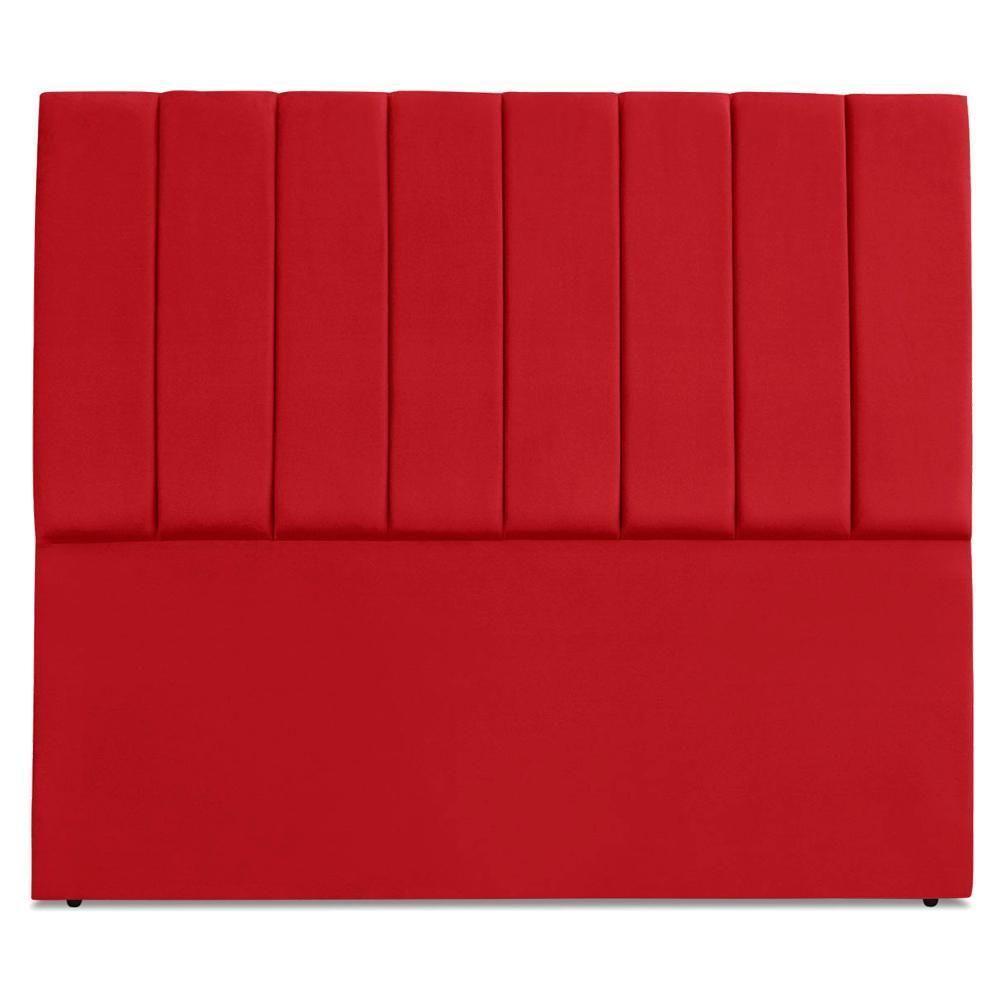 Cabeceira Queen 160 Cm Com Frame Dalia Suede Vermelho Artte Vermelho - 5