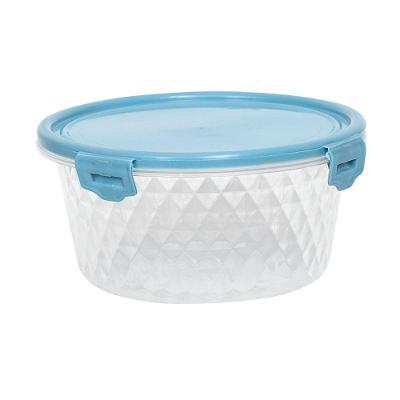 Pote Cristal 550ml Redondos Azul