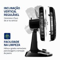 Ventilador De Mesa Mondial Turbo 8 Pás VTX-40-8P 220V