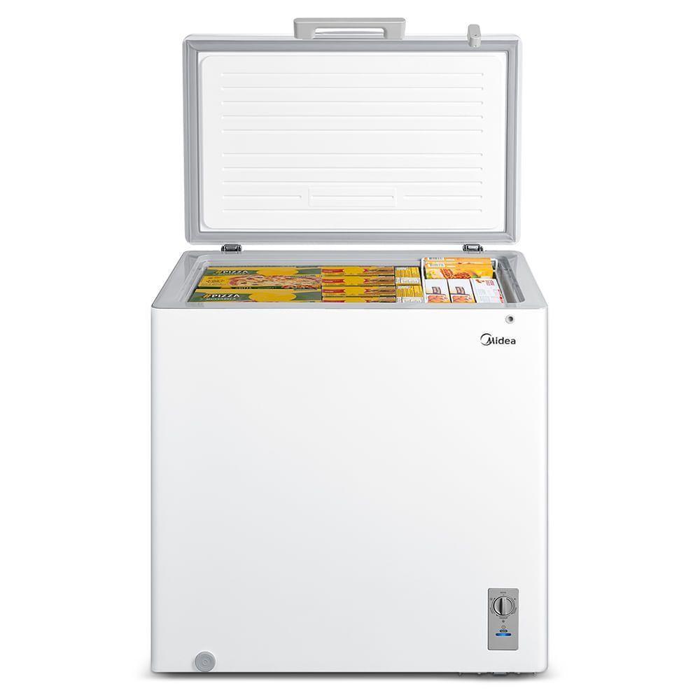 Freezer Horizontal Midea 3 Em 1 Branco 200L 110V MDRC280SLA011 - 6