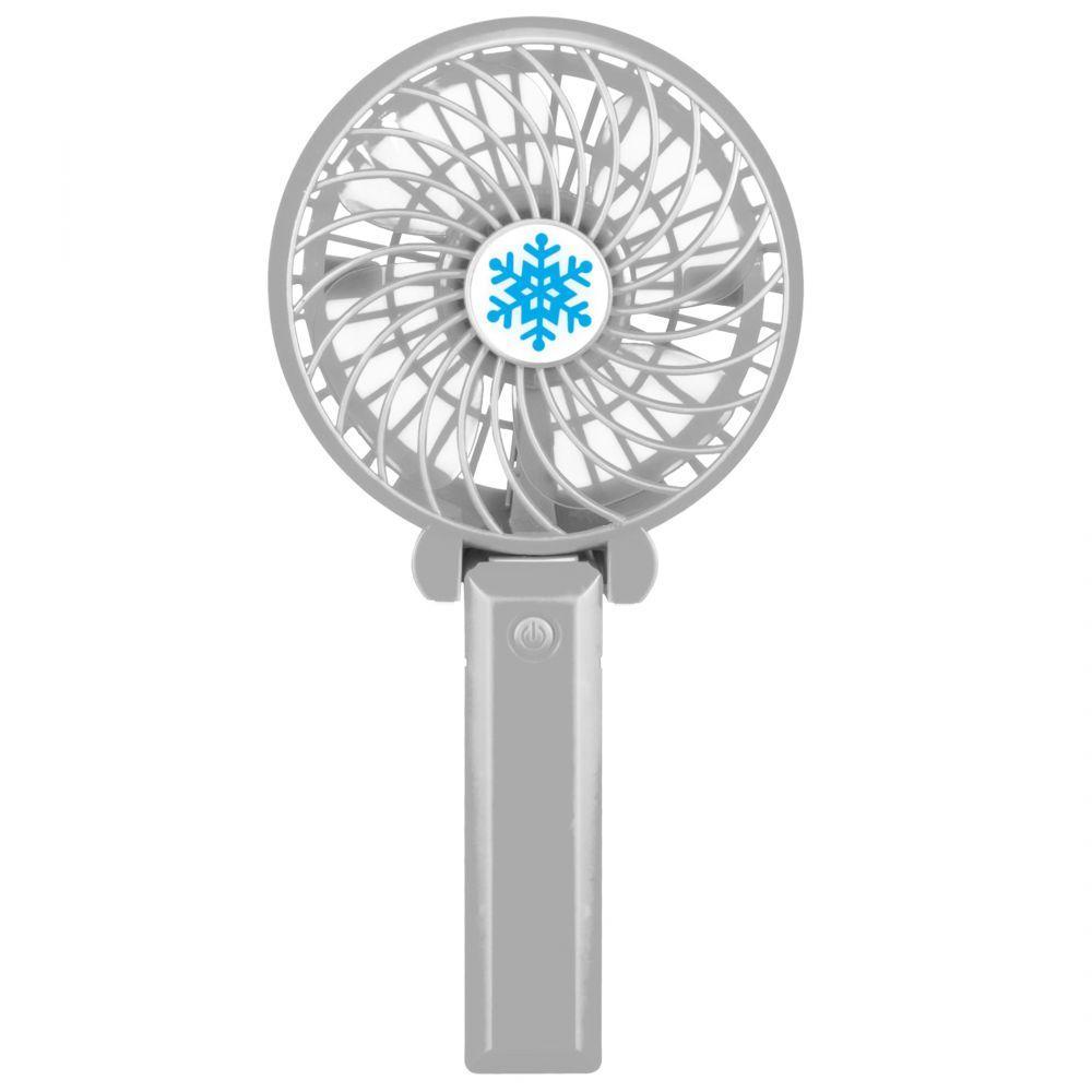 Mini Ventilador de Mesa e Mão Portátil com Suporte Usb - 1