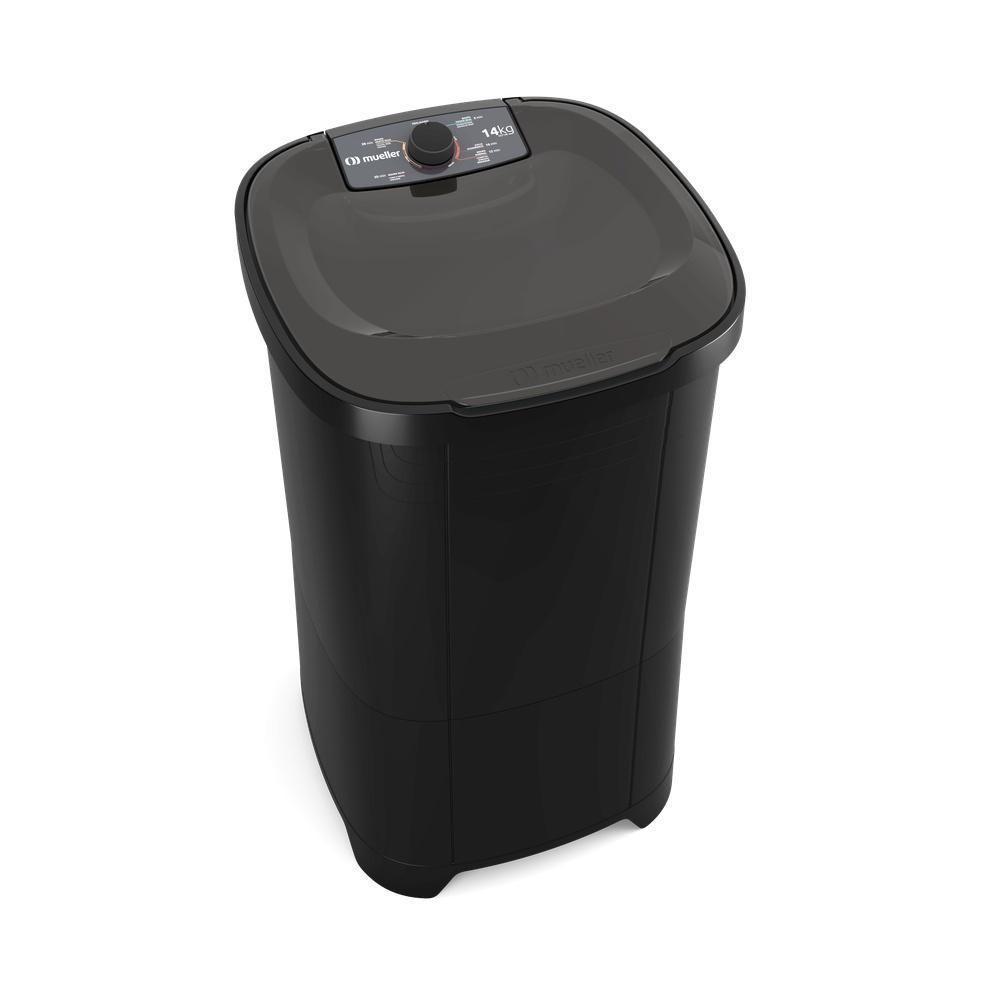 Tanquinho Mueller 14Kg Semiautomático Preto - MLT14B 220V - 5