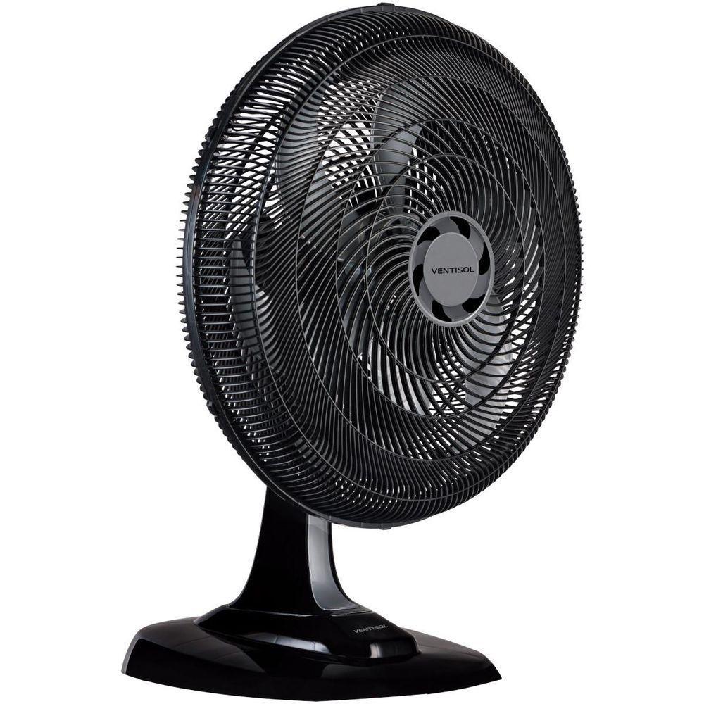 Ventilador Osc Mesa Turbo 6 50cm 6 Pás - 127v - Preto-prata - 3
