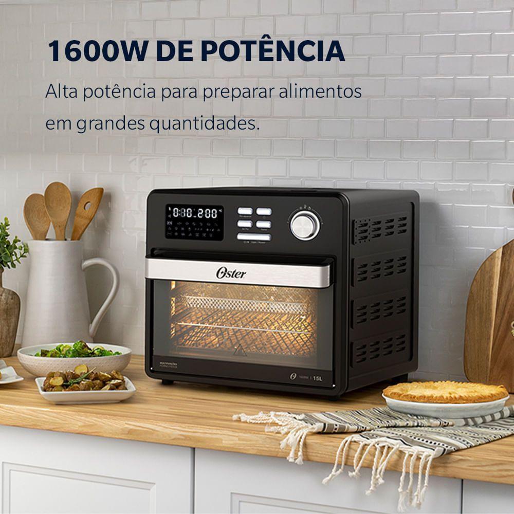 Forno E Fryer 15L Oster Multifunções Compact 10 Em 1 110V - 6