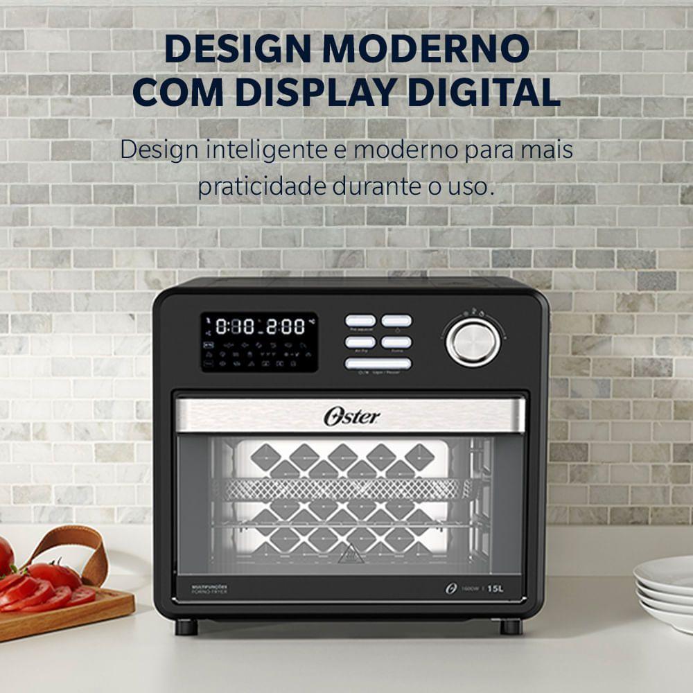 Forno E Fryer 15L Oster Multifunções Compact 10 Em 1 110V - 7