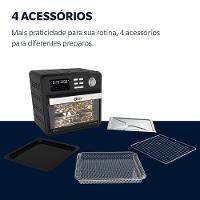 Forno E Fryer 15L Oster Multifunções Compact 10 Em 1 110V