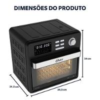 Forno E Fryer 15L Oster Multifunções Compact 10 Em 1 110V - 9