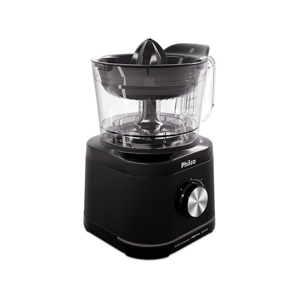 Multiprocessador De Alimentos Philco Concept PMP11A 5 Em 1 1000W Preto 110V - 4