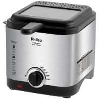 Fritadeira Philco 1,8L Visor Inox 1200W Deep Fry 110V - 1