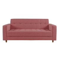 Kit Sofá 03 Lugares 02 Poltronas Arezzo Linho Pés Chanfrado - 8