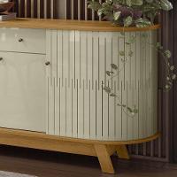 Balcão Buffet Sala De Jantar 183cm Tavillo M20 - D'rossi Cumaru E Opala