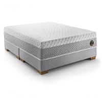 Colchão Blend 36 - Latex Medio Firme Medida Queen 158x198cm Opcionais Box E Kit Spa - 1