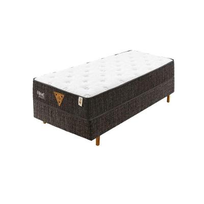 Colchão Firme Pocket - Latex Firme Sobre Molas Medida Solteiro King 96x203cm Opcionais Box E Kit Spa