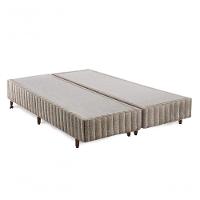 Colchão Natural Gel Articulado Marrom 20cm Medida Casal 138x188cm Opcionais Box - 5