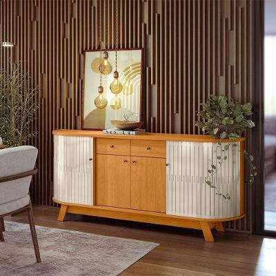 Balcão Buffet Sala De Jantar 183cm Tavillo Cinamomo-off White M20 - D'rossi