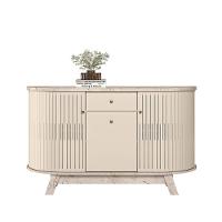 Balcão Aparador Buffet Sala De Estar 136cm Wylan Calacata-off White M20 - D'rossi - 6