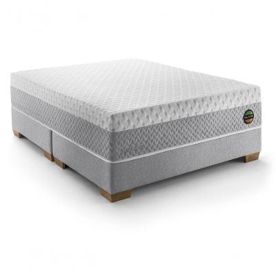 Colchão Blend 36 - Latex Medio Firme Medida King 193x203cm Opcionais Box E Kit Spa