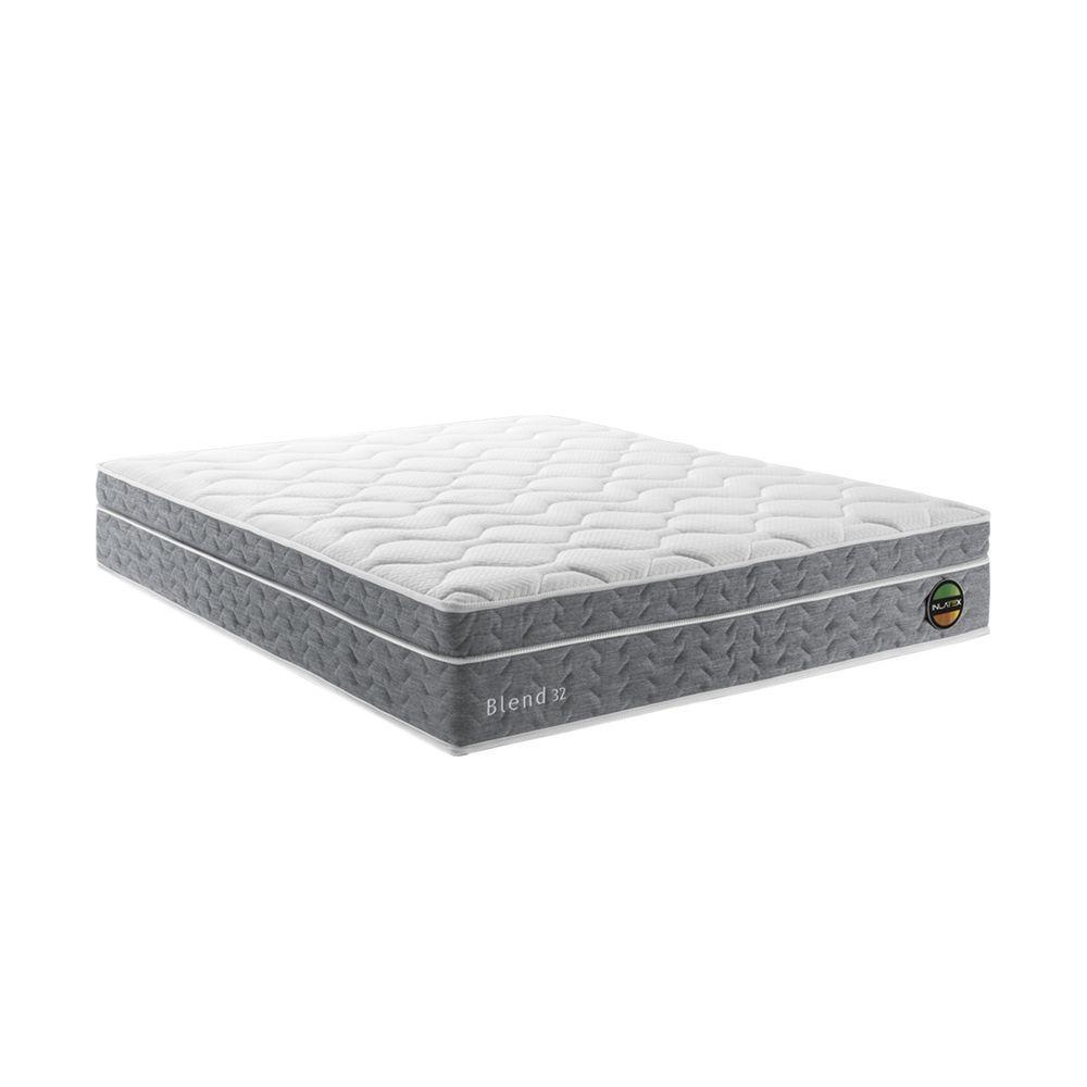 Colchão Blend 32 - Latex Firme Medida Casal 138x188cm Opcionais Kit Spa - 1