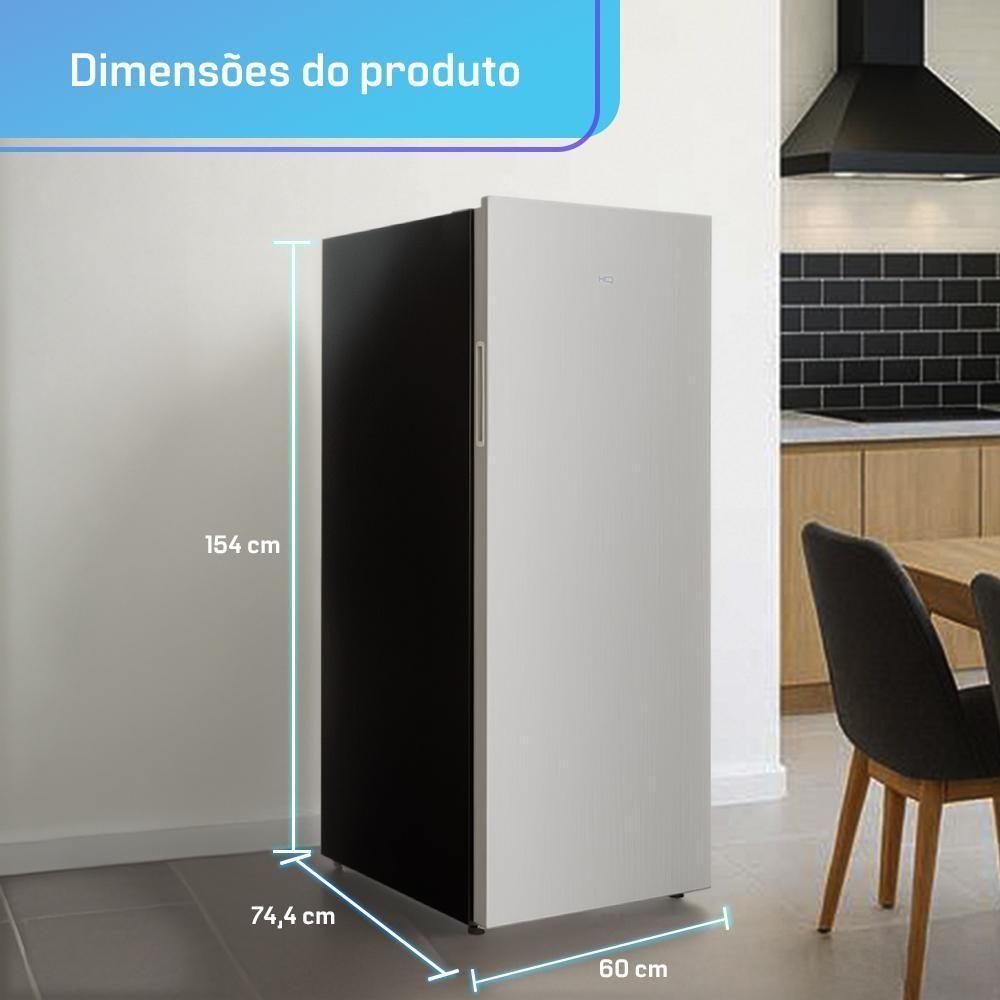 Freezer E Conservador Vertical HQ 330L HQ-330FV/RFFIX 220V. - 4