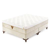 Colchão Medio Pocket - Latex Sobre Molas Medida Casal 138x188cm Opcionais Box - 1