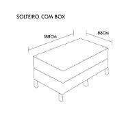 Colchão Firme Natural 2025 - 100% Latex Firme Medida Solteiro 88x188cm Opcionais Box E Kit Spa - 2