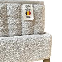 Colchão Firme Natural 2025 - 100% Latex Firme Medida Solteiro 88x188cm Opcionais Box E Kit Spa