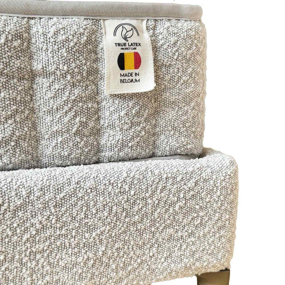 Colchão Firme Natural 2025 - 100% Latex Firme Medida Casal 138x188cm Opcionais Box E Kit Spa - 6