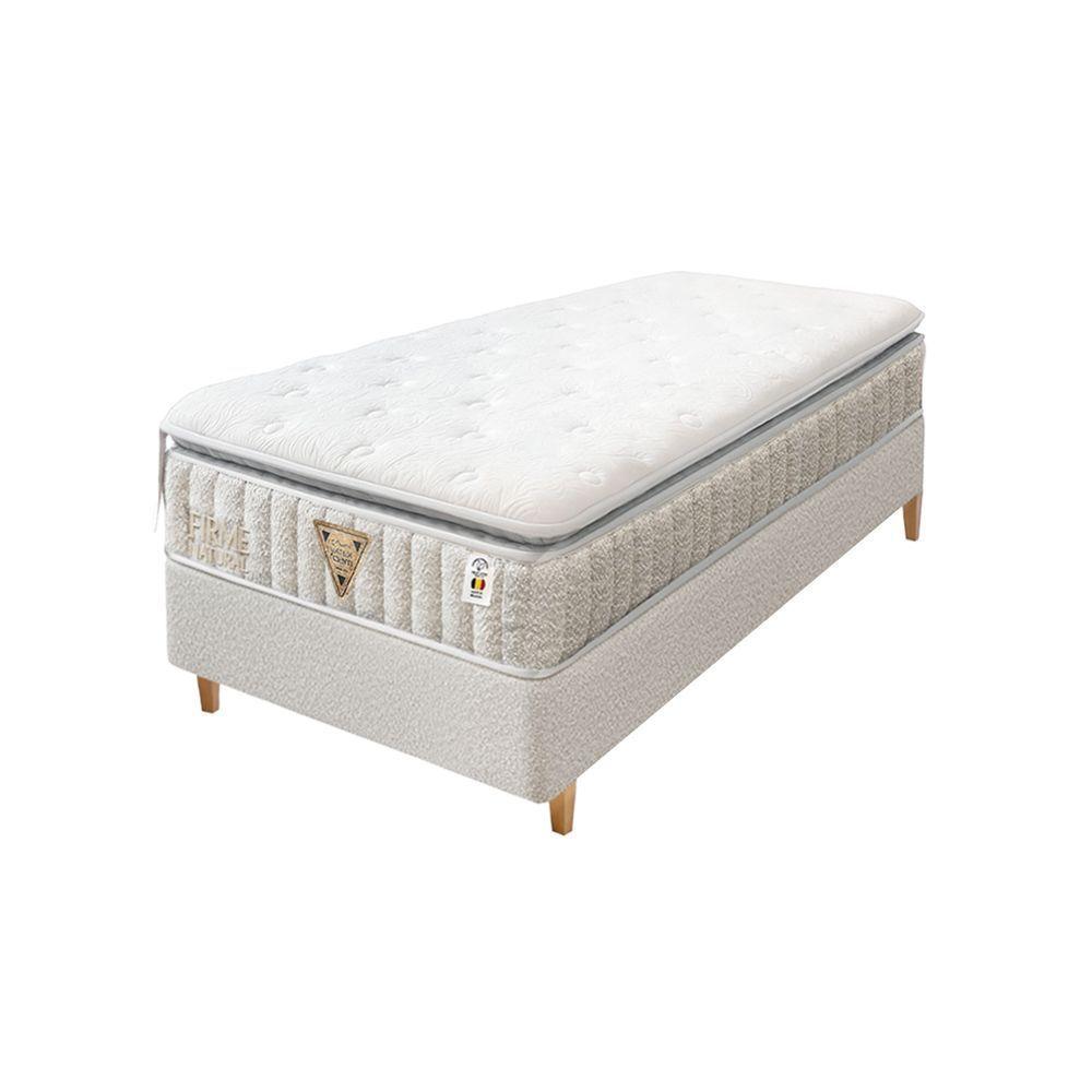 Colchão Firme Natural 2025 - 100% Latex Firme Medida Solteiro 88x188cm Opcionais Box - 1