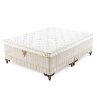 Colchão Classic Duo Pocket - Látex E Molas Duplas Medida King 193x203cm Opcionais Box E Kit Zen - 1