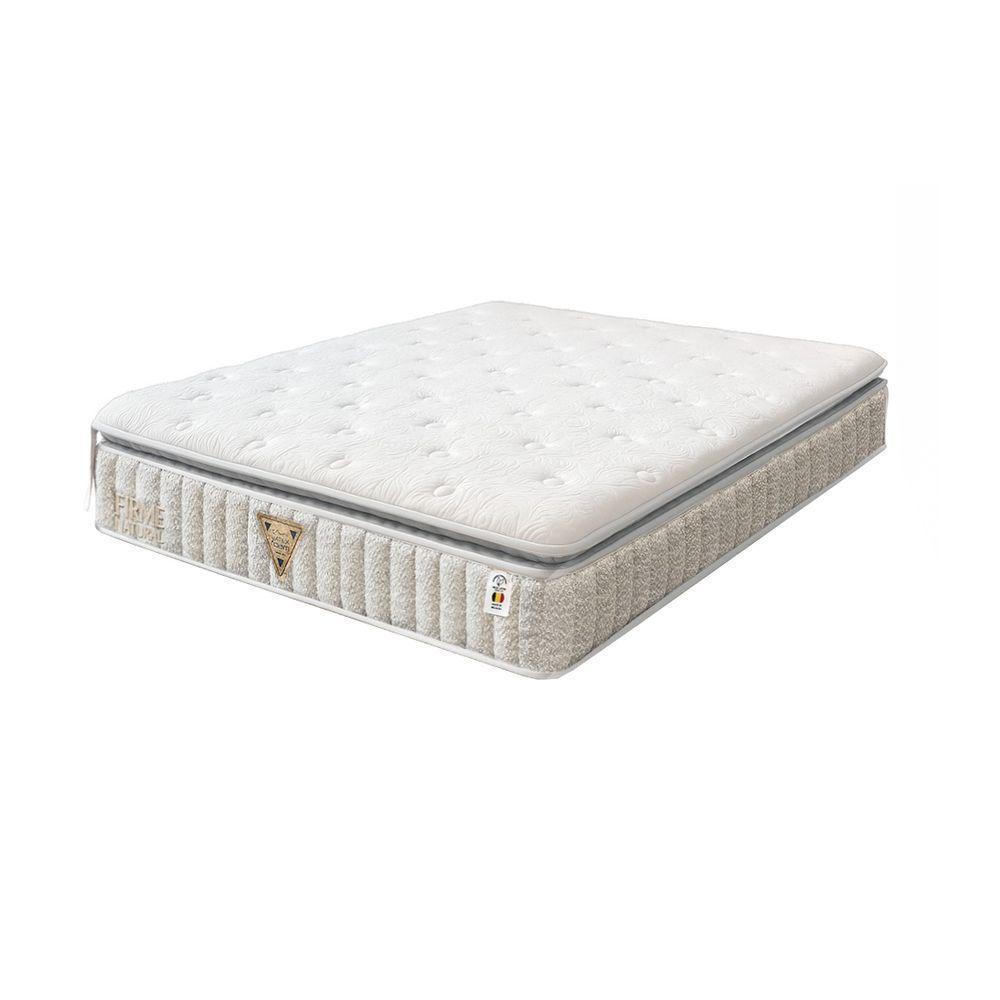 Colchão Firme Natural 2025 - 100% Latex Firme Medida Queen 158x198cm Opcionais Sem Opcionais - 1