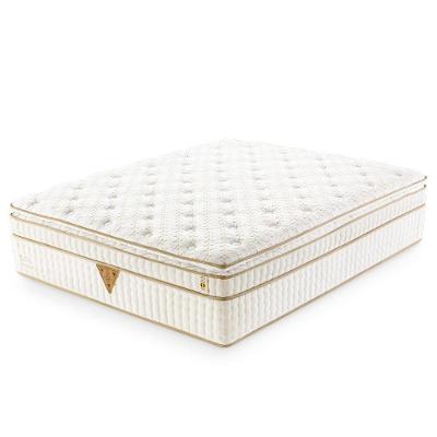 Colchão Qgel Hibrido - Latex Com Cobre Firme Sobre Eps Medida Casal 138x188cm Opcionais Kit Zen