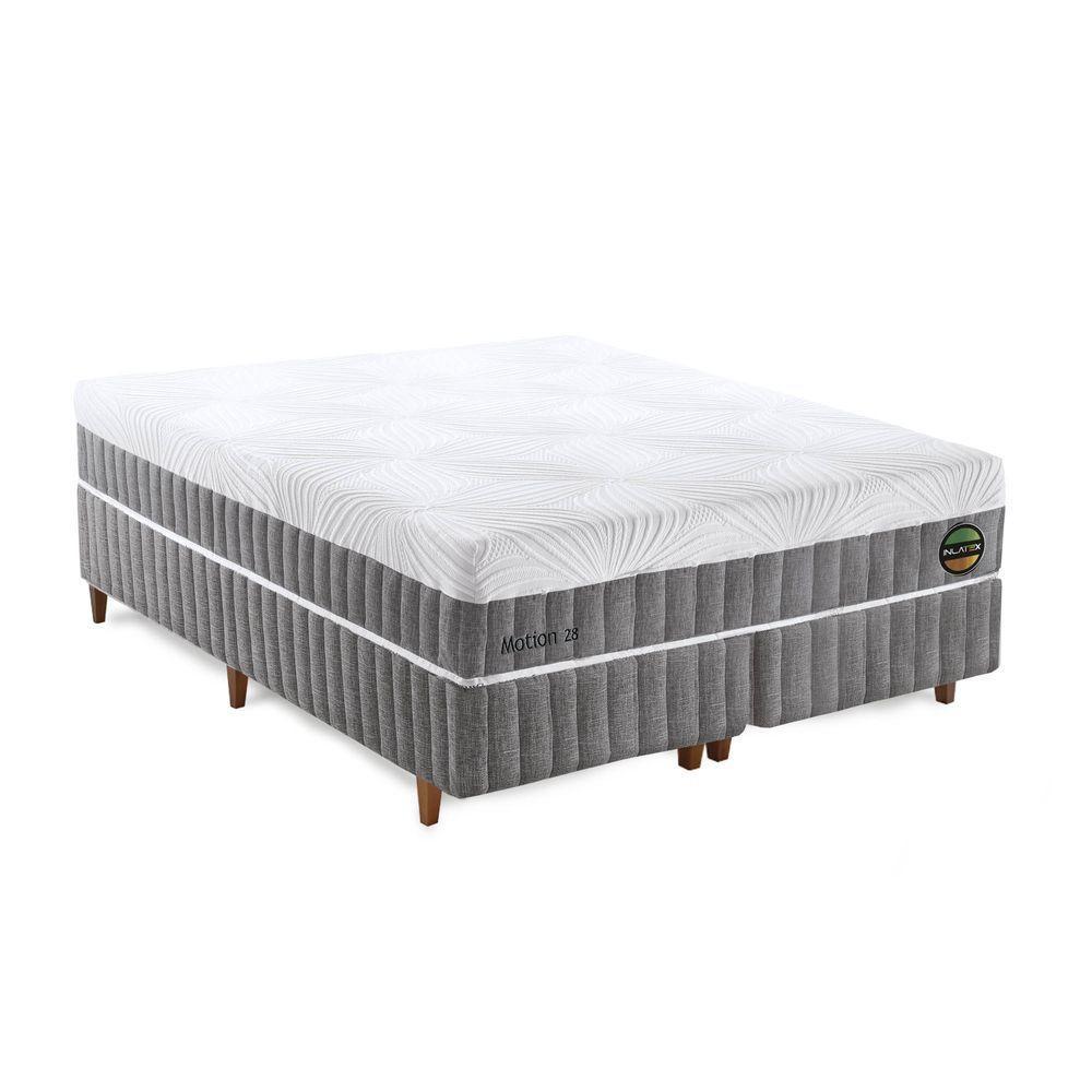 Colchão Motion 28 Articulavel Com Vibro - Latex E Molas Medida King 193x203cm Opcionais Box - 1