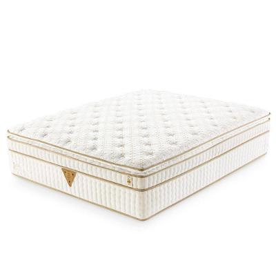 Colchão Qgel Smart Pocket - Latex Com Cobre Sobre Molas Medida King 193x203cm Opcionais Sem Opcionais