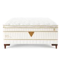 Colchão Qgel Pocket Plus- Latex Com Cobre Sobre Molas Medida King 193x203cm Opcionais Box E Kit Zen - 7