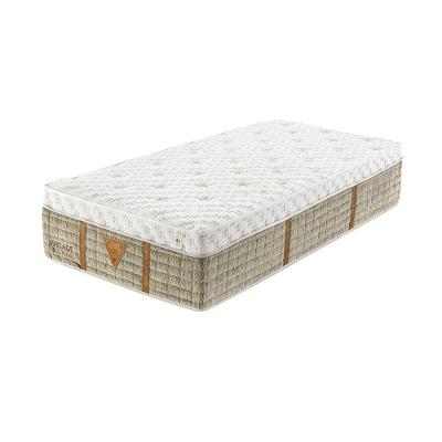 Colchão Vintage Duo Pocket - Látex E Molas Duplas Medida Solteiro 88x188cm Opcionais Sem Opcionais