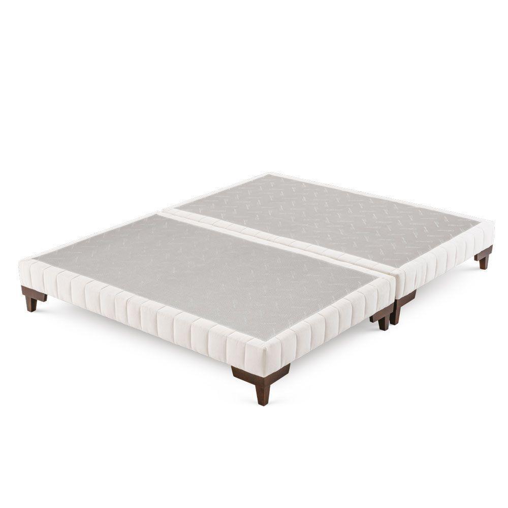 Colchão Qgel Hibrido - Latex Com Cobre Firme Sobre Eps Medida Queen 158x198cm Opcionais Box E Kit Zen - 5