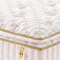 Colchão Qgel Natural - 100% Látex Medida Solteiro King 96x203cm Opcionais Box E Kit Zen - 3