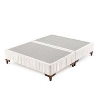 Colchão Qgel Natural - 100% Látex Medida Queen 158x198cm Opcionais Box E Kit Zen - 5