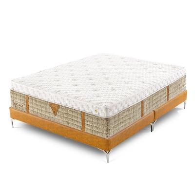 Colchão Vintage Duo Pocket - Látex E Molas Duplas Medida Queen 158x198cm Opcionais Box