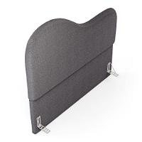 Cabeceira Orgânica Cama Box King Size Sea 195cm Com Frame Bouclé Cinza Escuro - Desk Design - 7