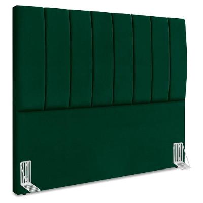 Cabeceira Queen 160 Cm Com Frame Dalia Suede Verde Artte Verde