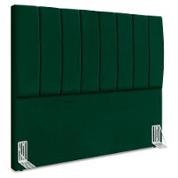 Cabeceira Queen 160 Cm Com Frame Dalia Suede Verde Artte Verde - 1