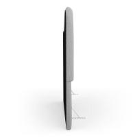 Cabeceira Orgânica Cama Box Queen Size Sea 160cm Com Frame Bouclé Cinza Claro - Desk Design - 6